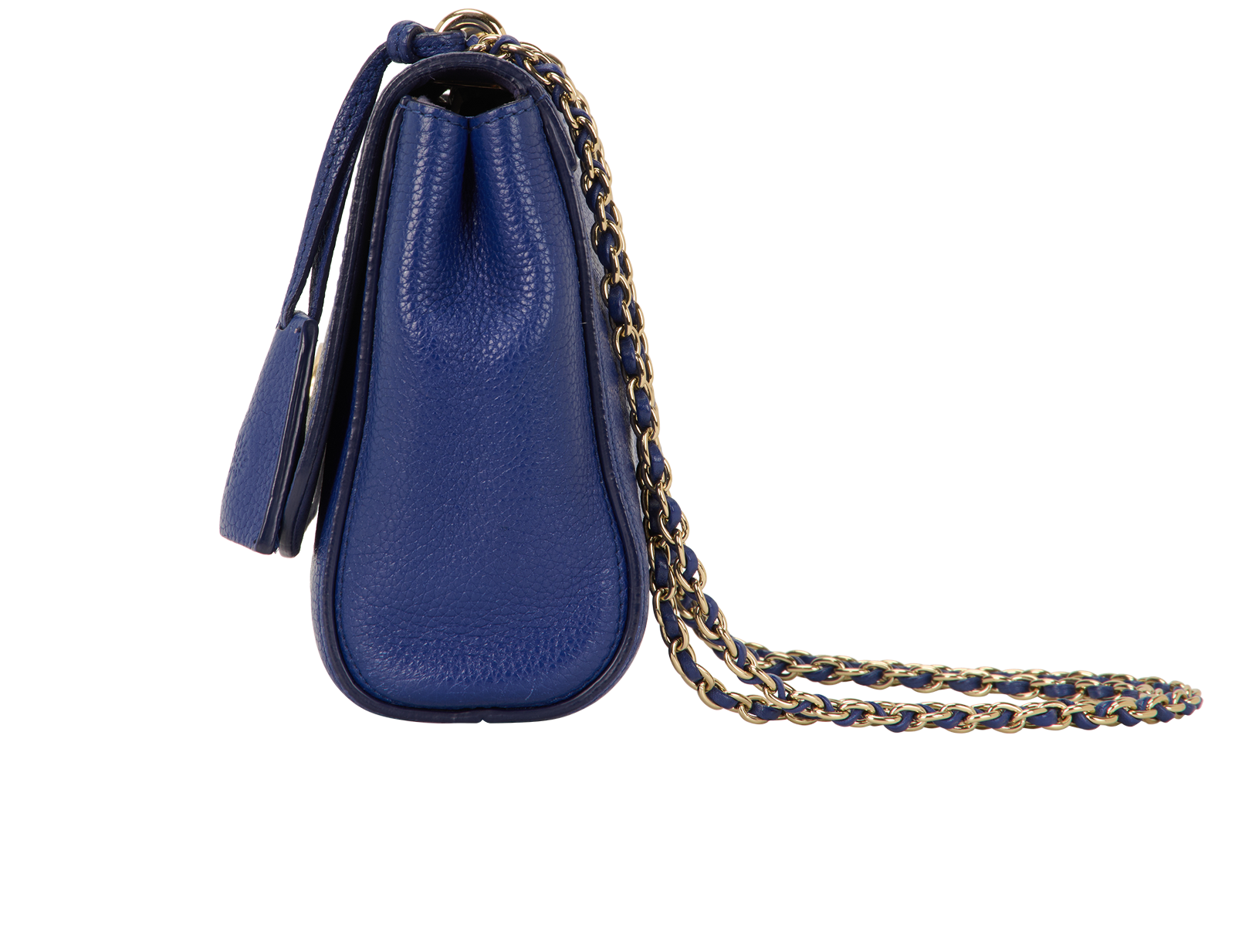Lily, &pound;420, Handbags, Blue, Leather, Bottom view
